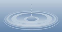 Illustration showing a water drop creating ripples in a pond