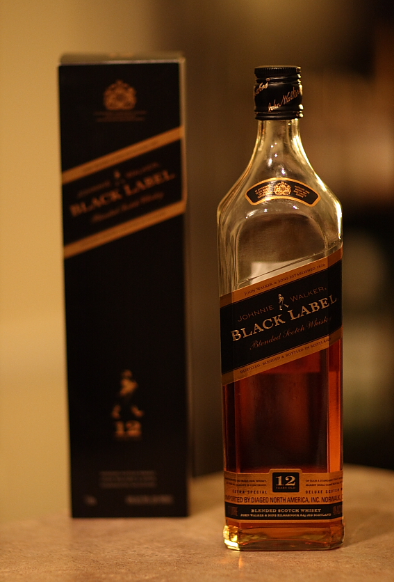 Black Label whiskey