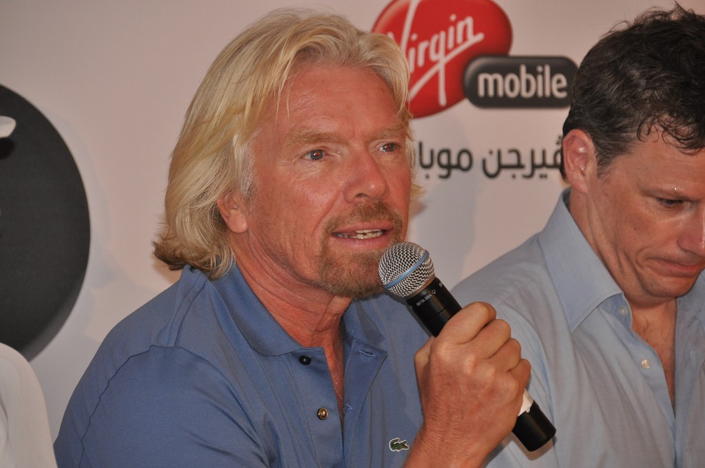 Richard Branson of Virgin Mobile